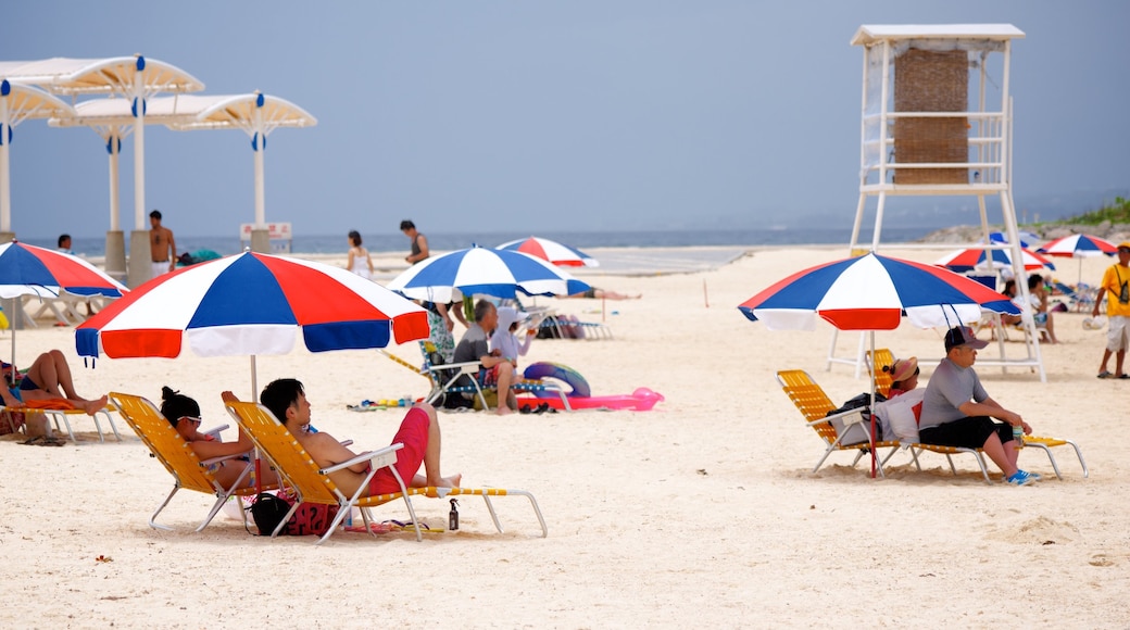 Okinawa which includes a beach