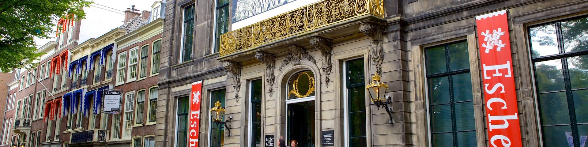 Escher Museum which includes a city