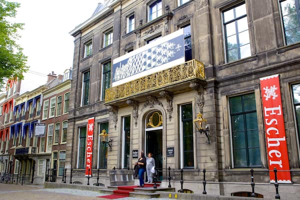 Escher Museum featuring a city