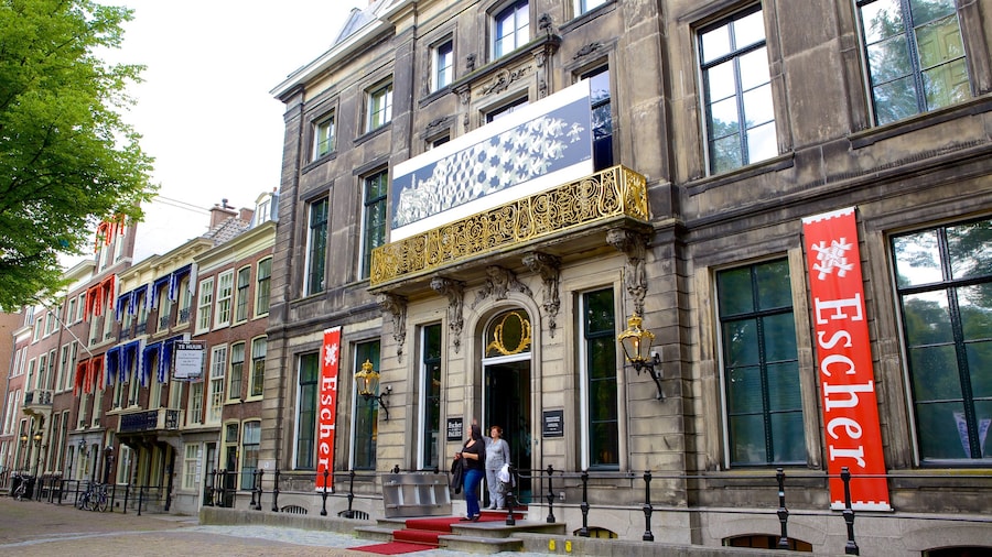 Museo Escher mostrando città