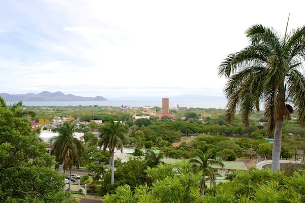 Monumento a Sandino showing general coastal views