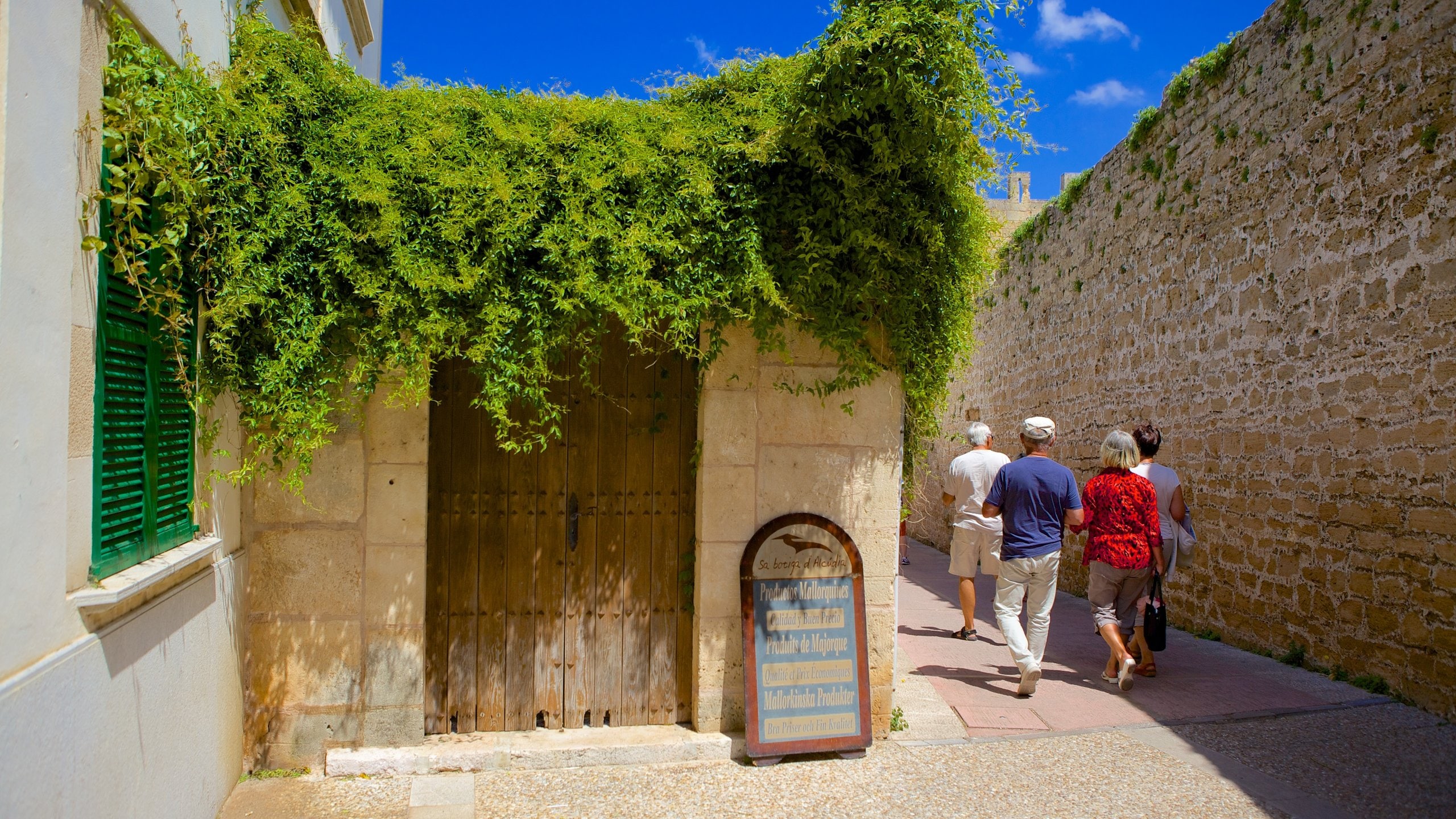 Alcudia showing heritage architecture