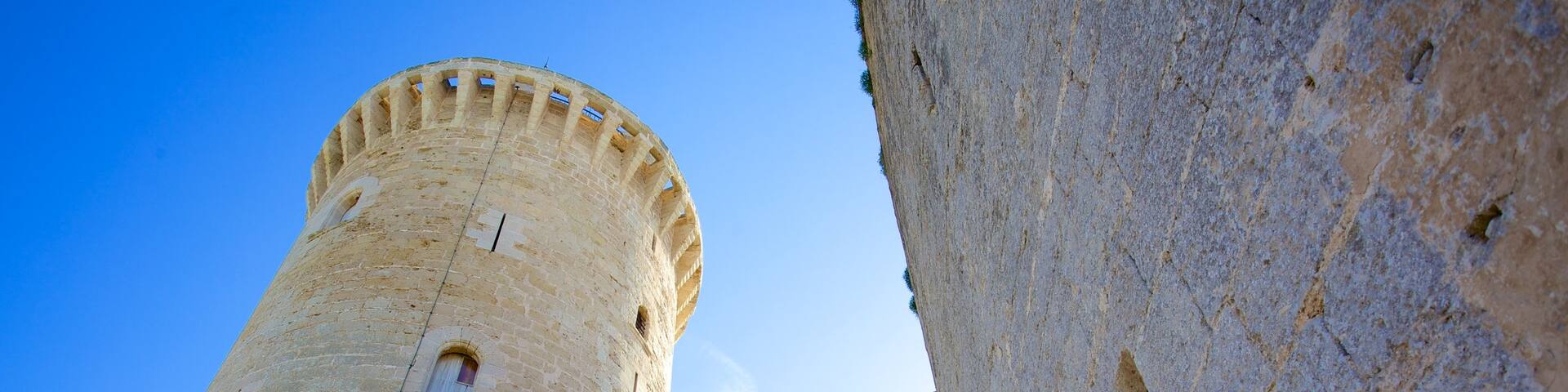 Bellver Castle which includes heritage architecture and a castle