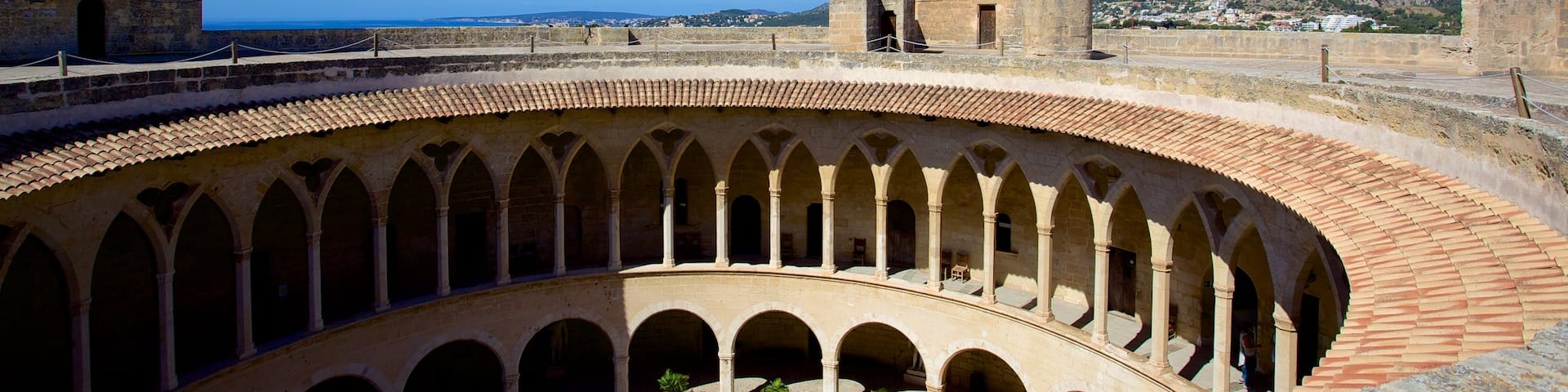 Bellver Castle which includes château or palace and heritage architecture