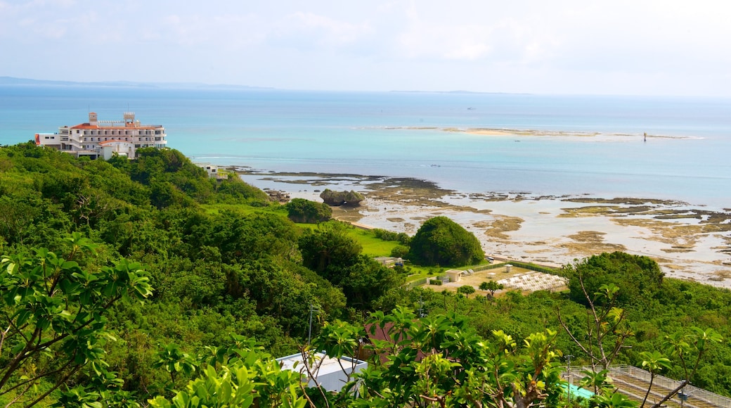 齋場御嶽 呈现出 綜覽海岸風景