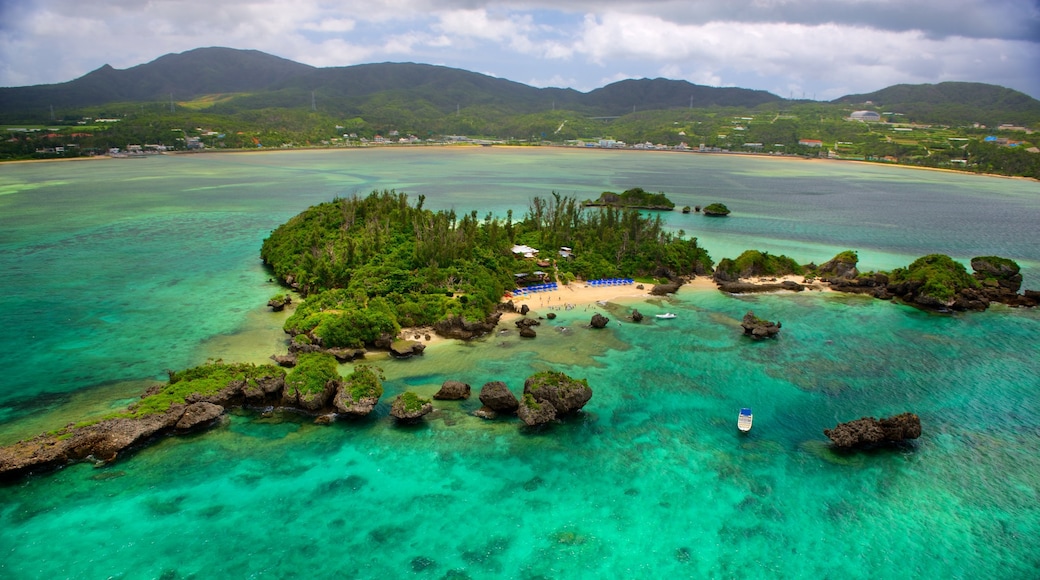 Okinawa which includes island views