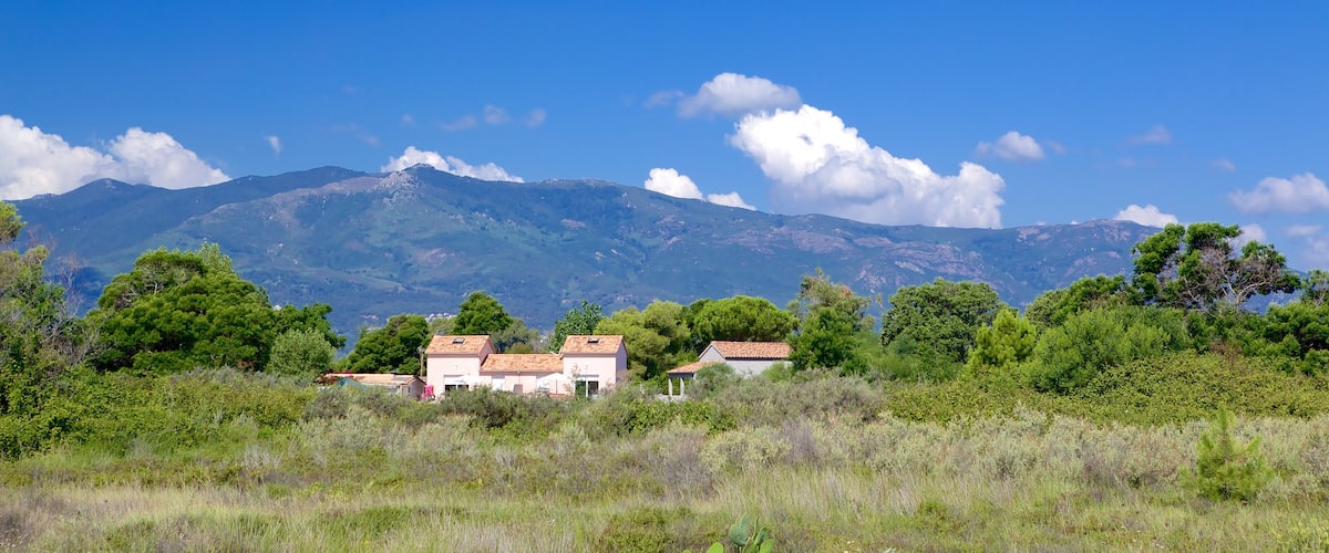 La Marana Beach featuring a house