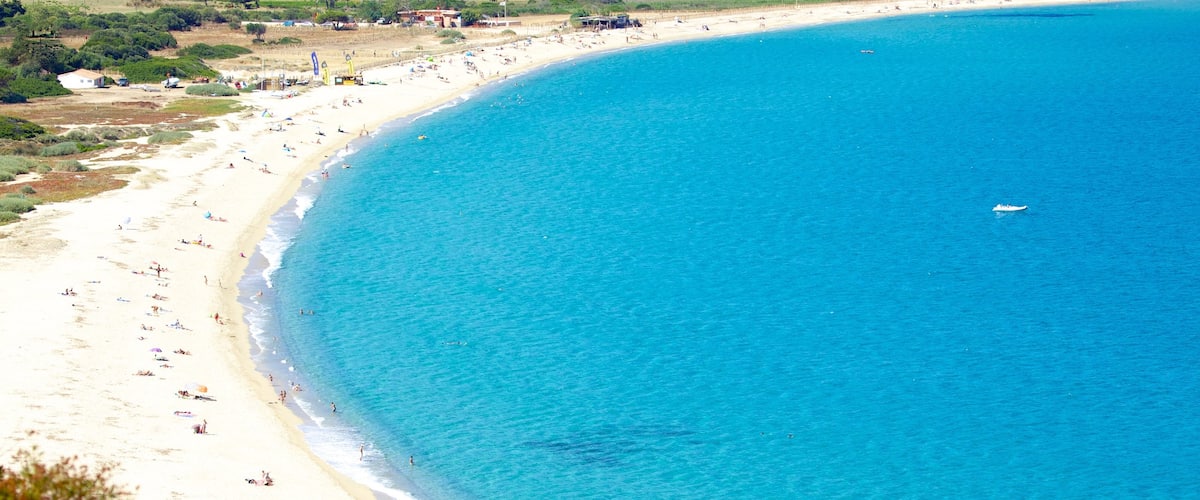Calvi toont een strand