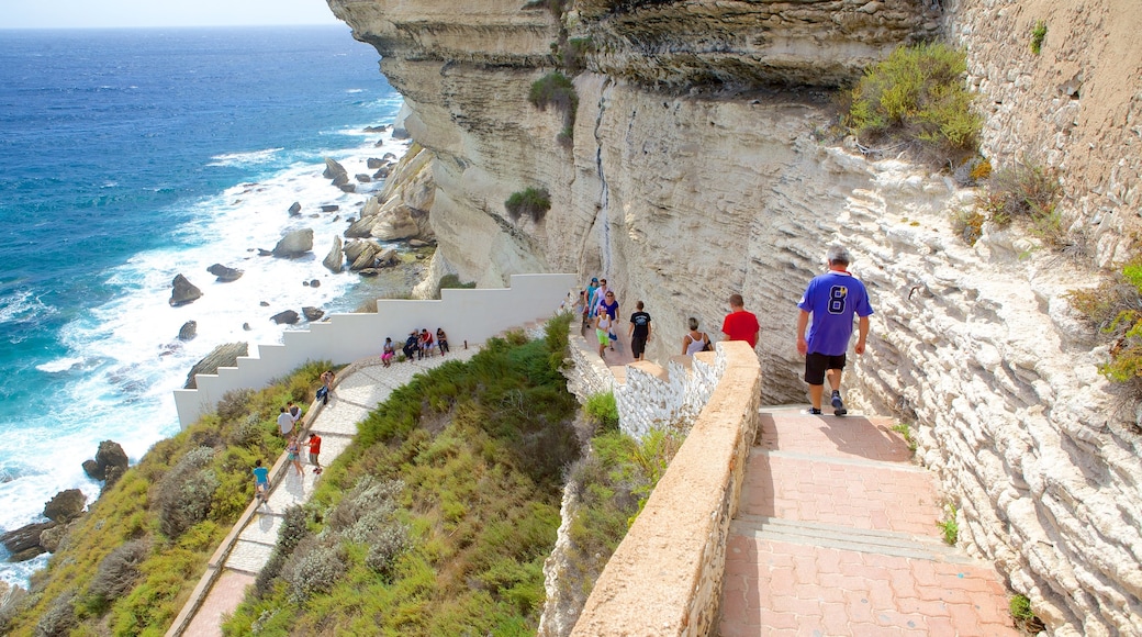 Bonifacio featuring hiking or walking