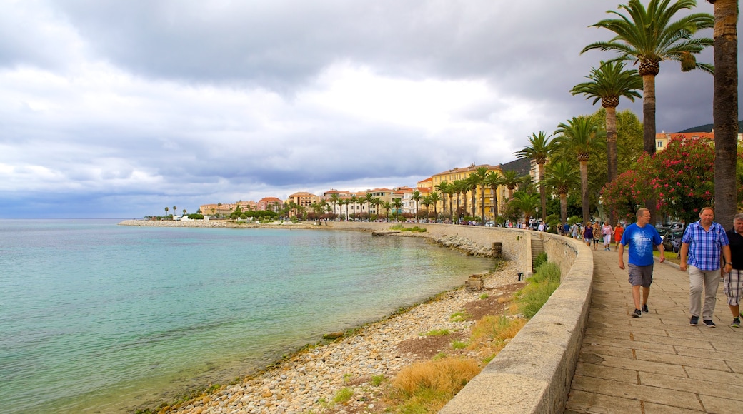 Plage Saint-François mit einem allgemeine Küstenansicht und Küstenort