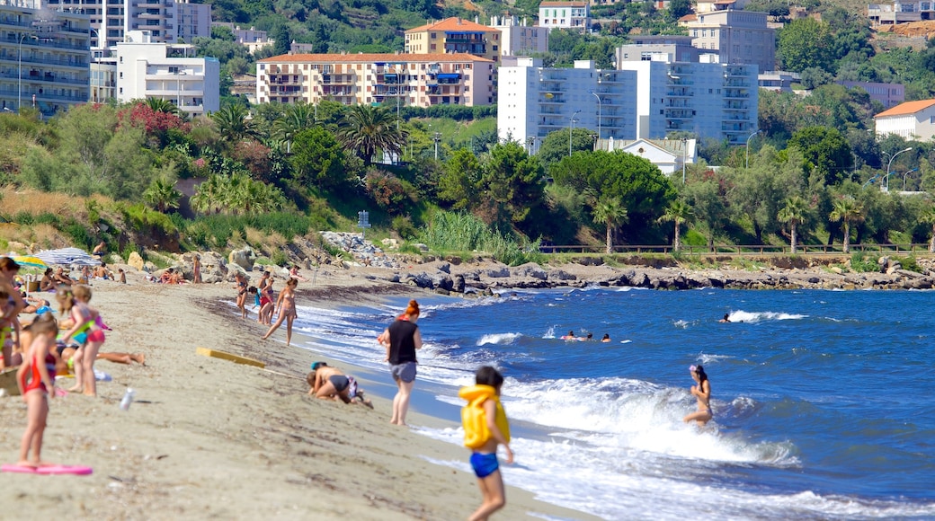 L\'Arinella Beach which includes a sandy beach