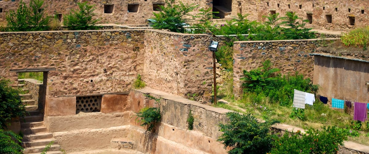 Fuerte Hari Parbat mostrando patrimonio de arquitectura