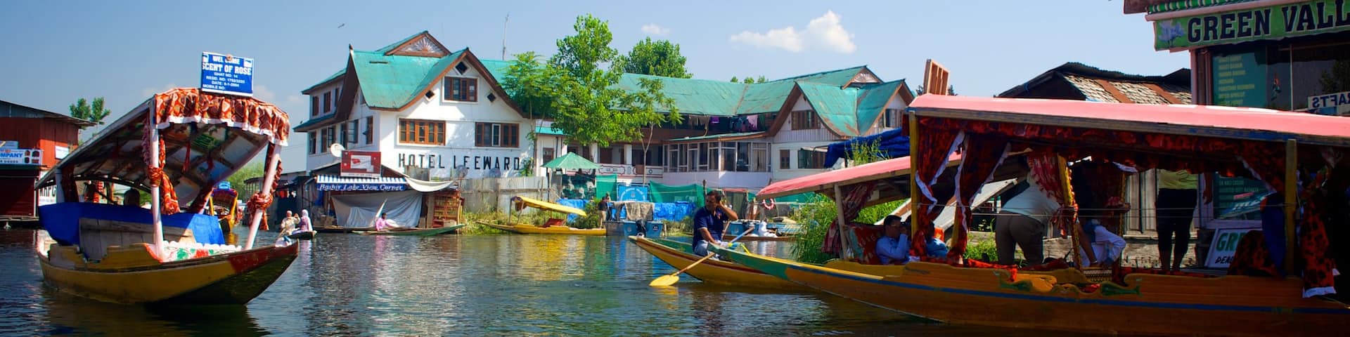 Srinagar featuring a river or creek