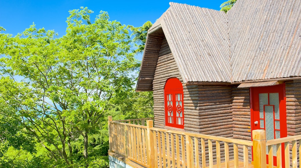 Qingdao som inkluderar ett hus