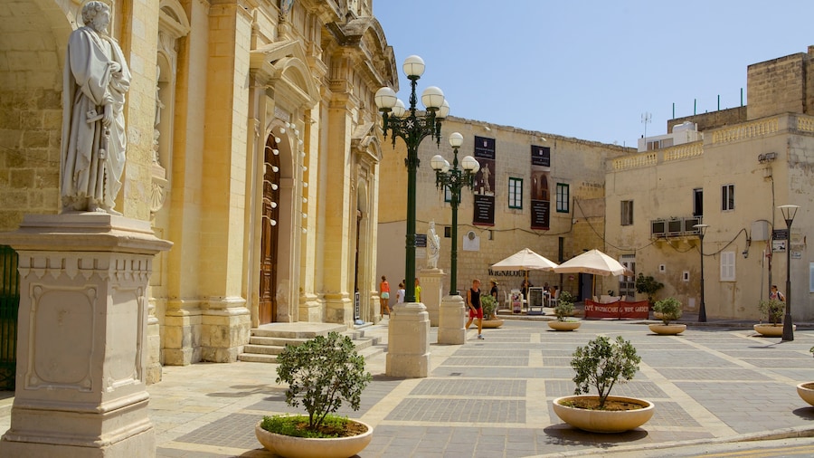 Rabat showing heritage architecture, religious aspects and a church or cathedral