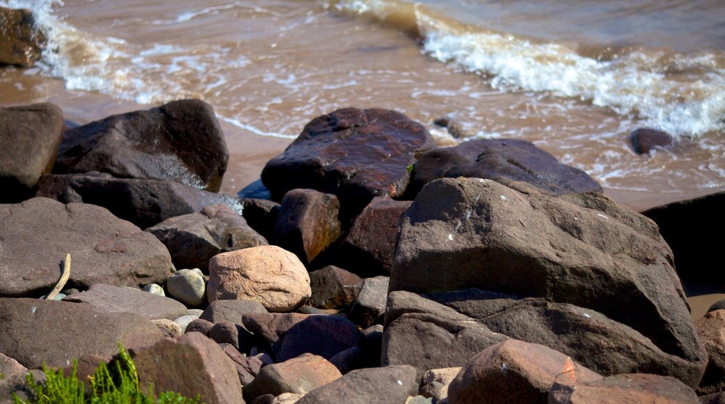 Ingonish showing rocky coastline