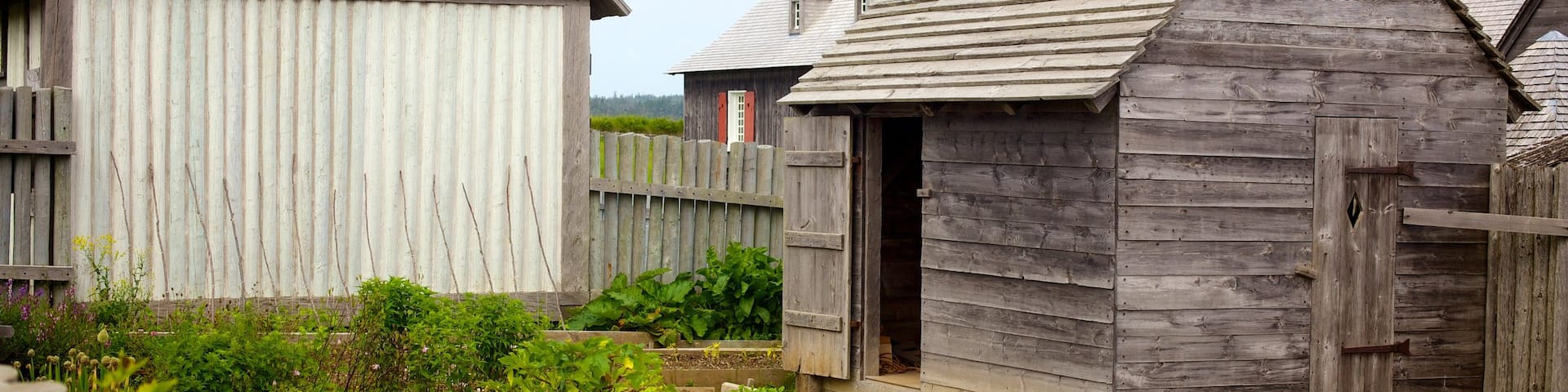 Fortress Louisbourg National Historic Site which includes farmland