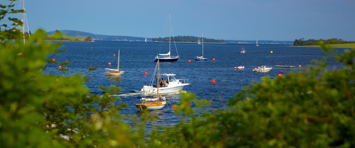 Chester featuring a coastal town, boating and a bay or harbour