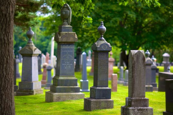 CimetiÚre de Fairview montrant mémorial et cimetiÚre