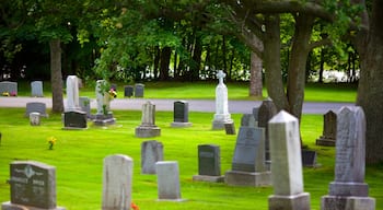 Fairview Cemetery featuring a cemetery and a memorial