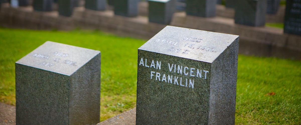 Fairview Cemetery which includes a memorial and a cemetery