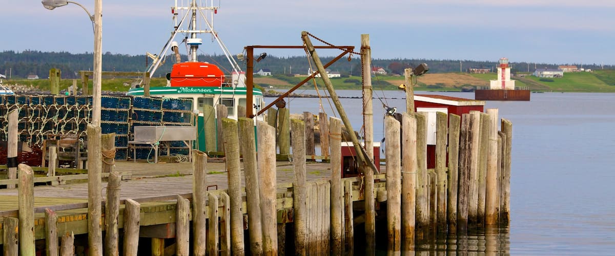 Yarmouth mettant en vedette marina