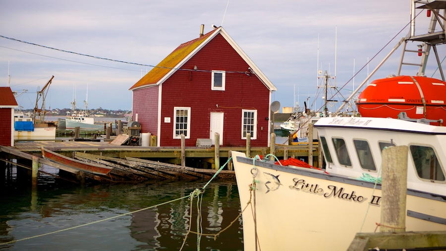Yarmouth mostrando porto turistico