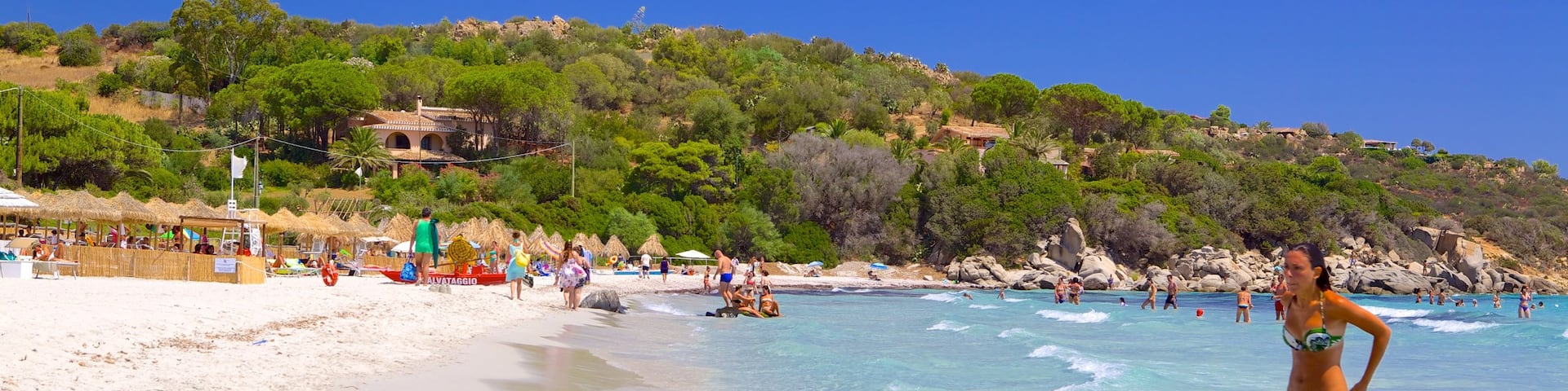 Simius Strand mit einem Strand
