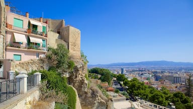 Cagliari som visar en stad