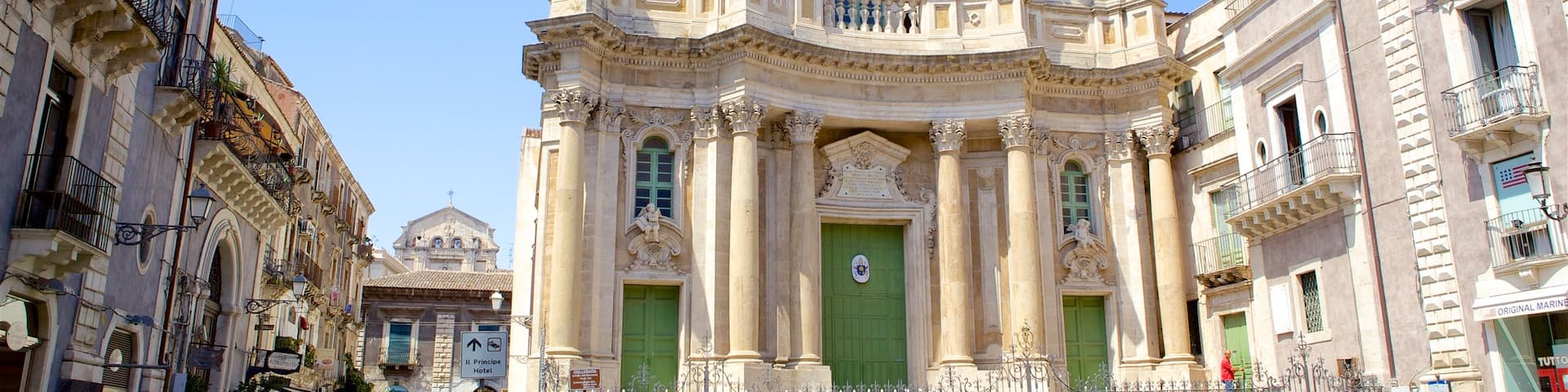 Catania mit einem historische Architektur