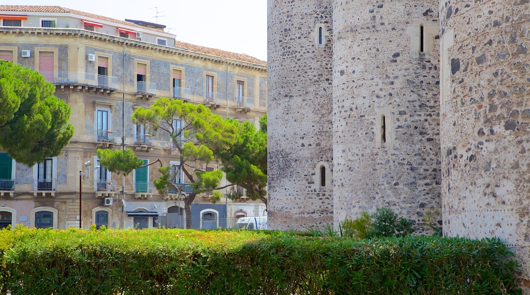 Ursino Castle featuring heritage architecture and château or palace