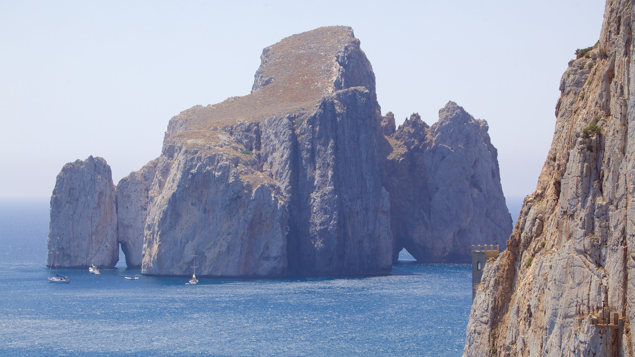 Premium Photo  Landscape at portoscuso and the coast of