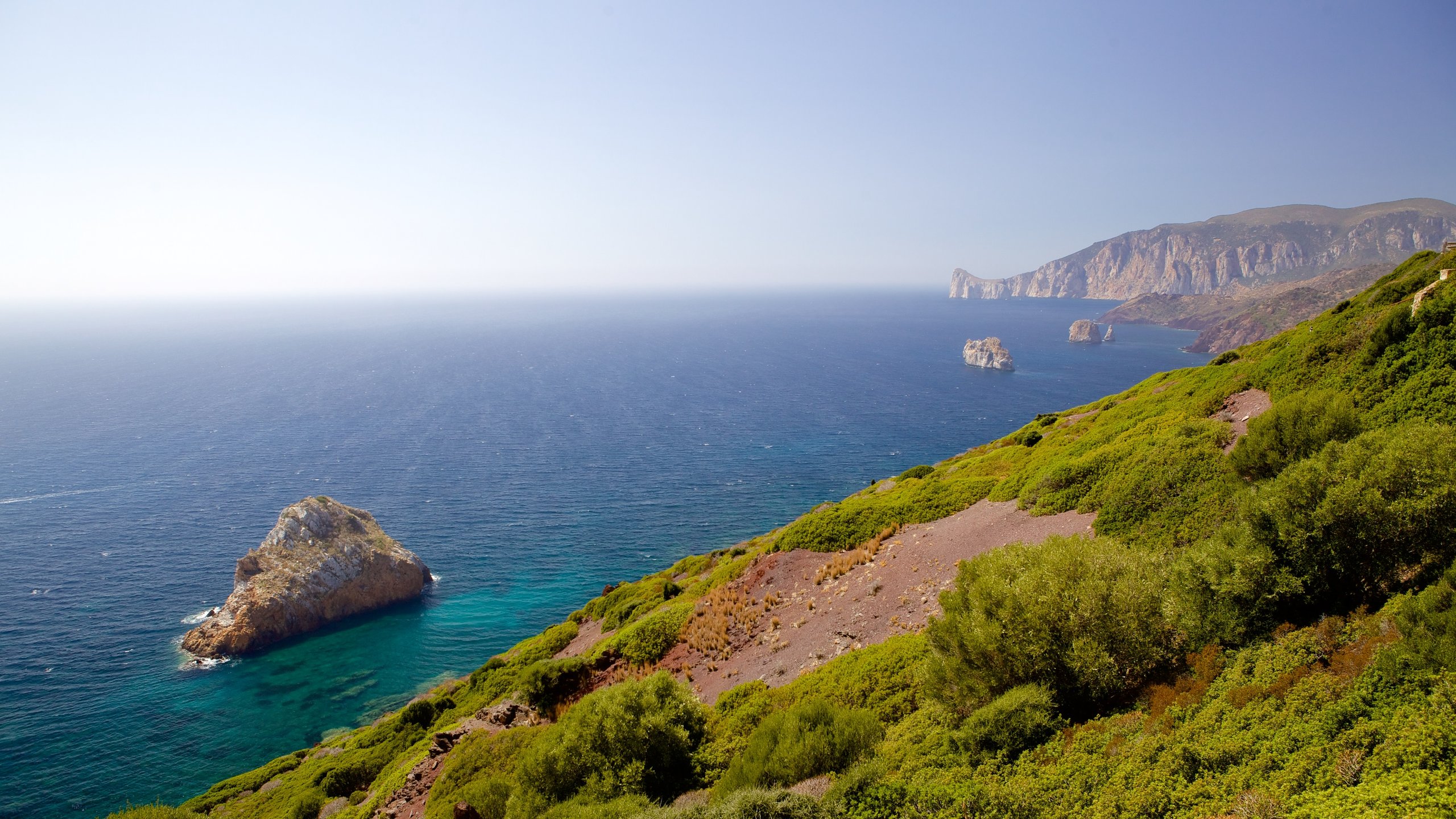 Premium Photo  Landscape at portoscuso and the coast of