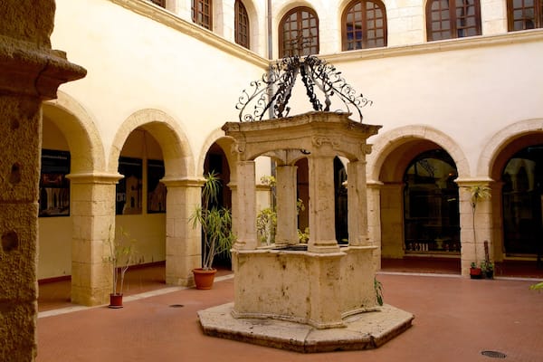 Sanctuary of Our Lady of Bonaria featuring heritage architecture
