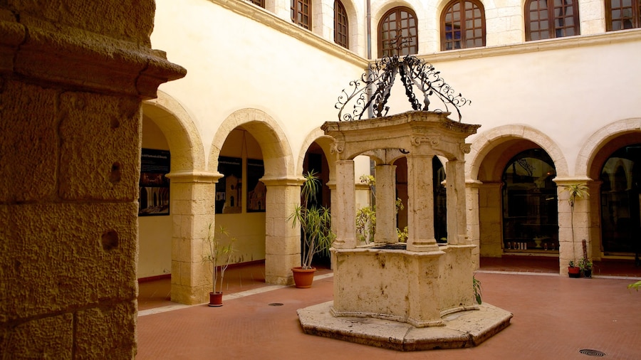 Sanctuary of Our Lady of Bonaria featuring heritage architecture