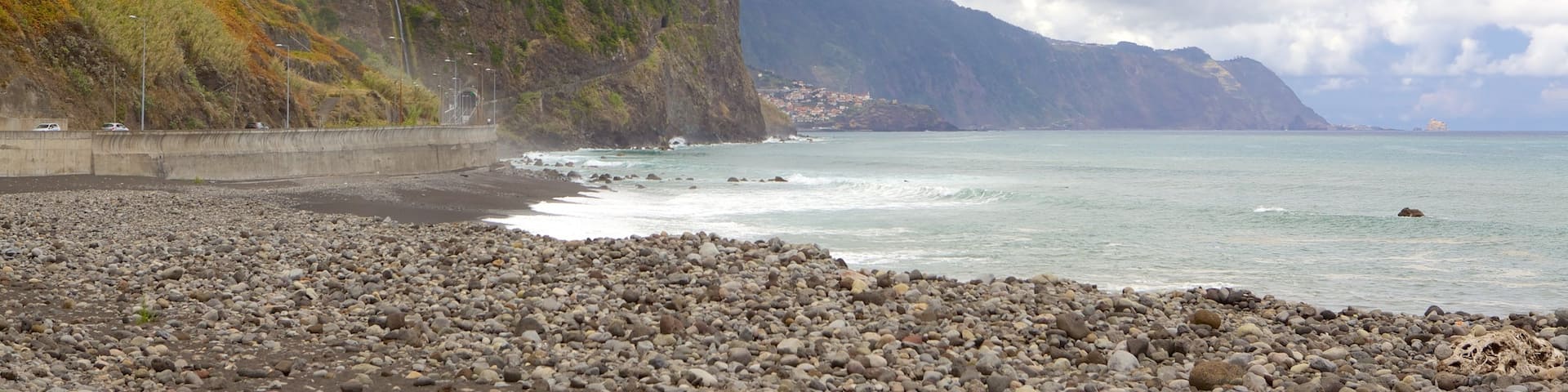 Sao Vicente which includes a pebble beach and landscape views