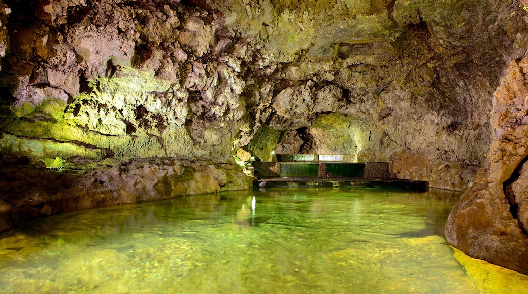 Caves of Sao Vicente showing caves