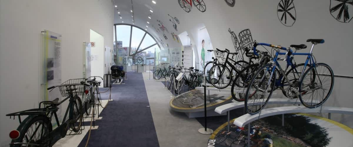 Bicycle Museum which includes interior views
