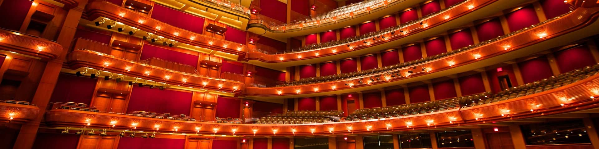 New Jersey Performing Arts Center showing interior views, theatre scenes and modern architecture