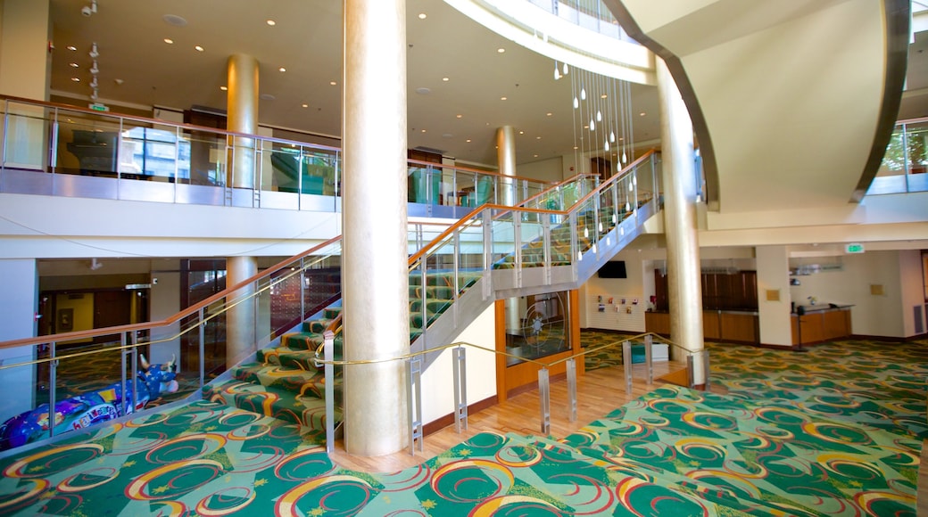 Bushnell Center for the Performing Arts ofreciendo vista interna