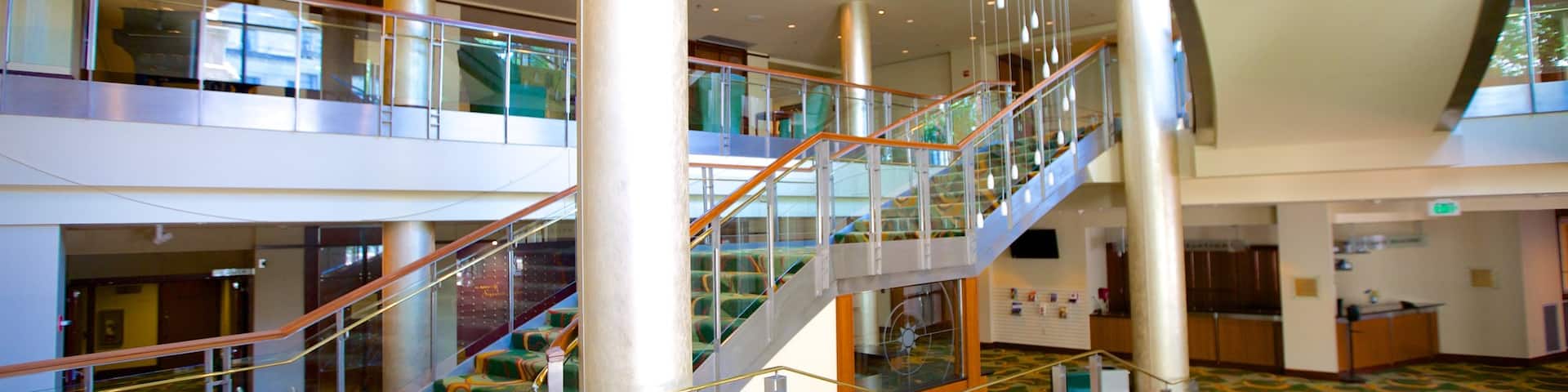 Bushnell Center for the Performing Arts which includes interior views