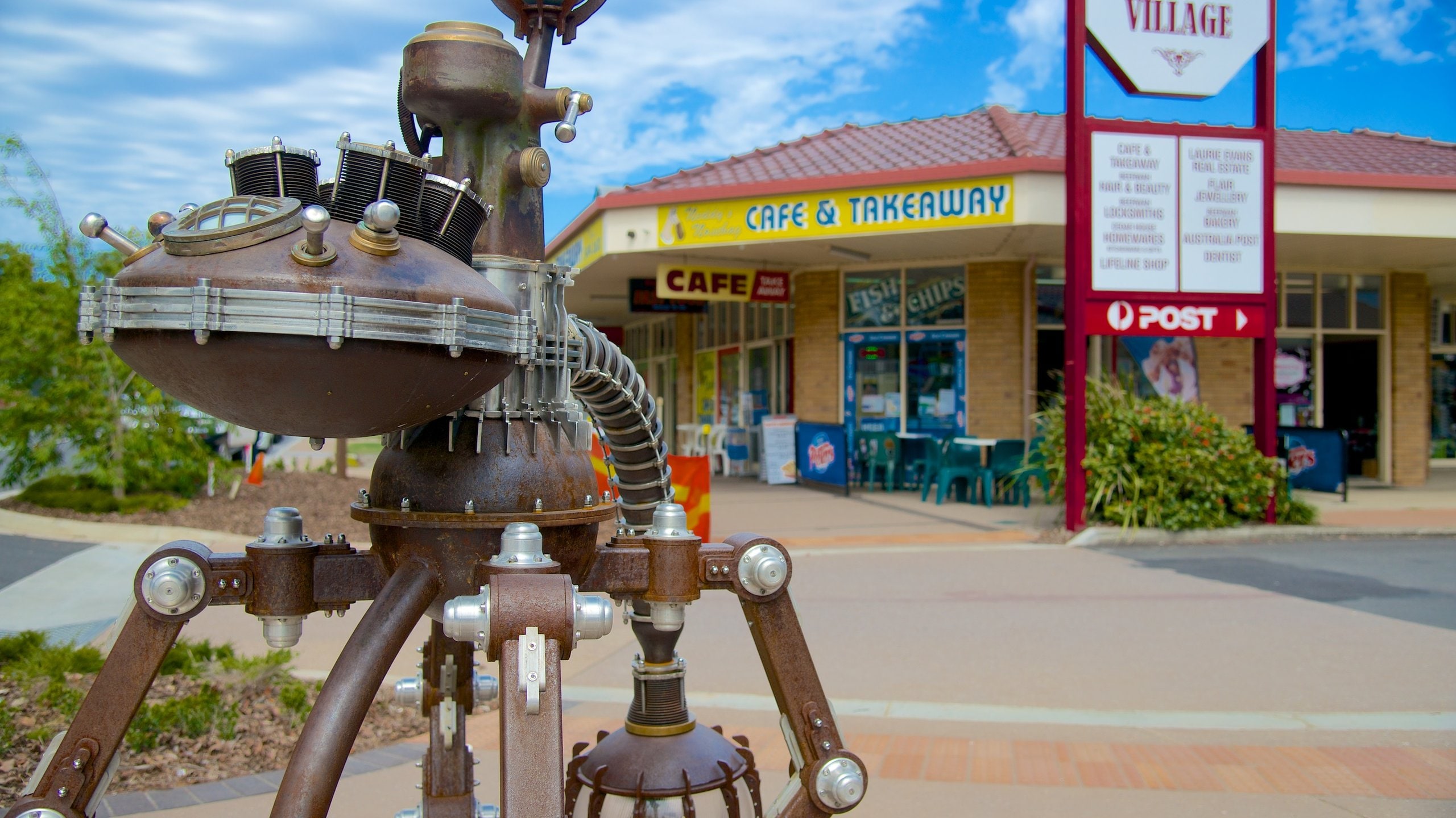 Beerwah showing outdoor art