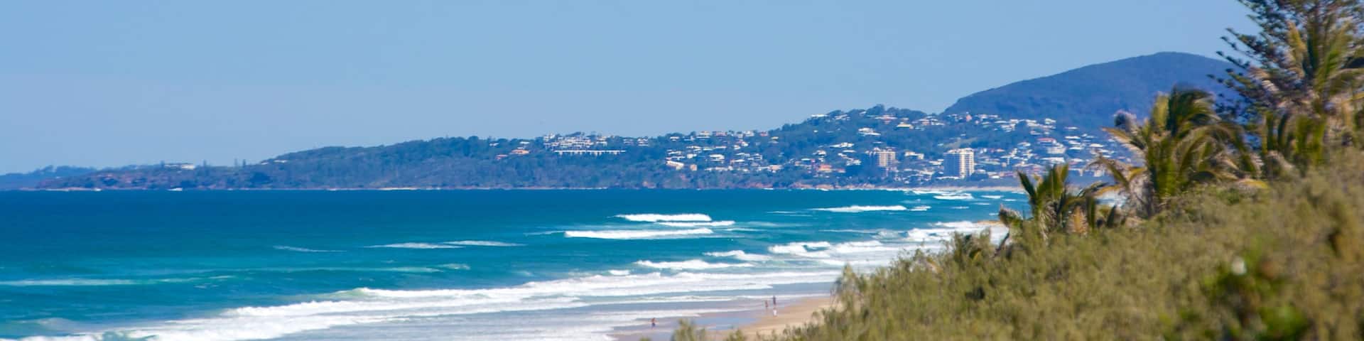 Sunshine Beach showing general coastal views