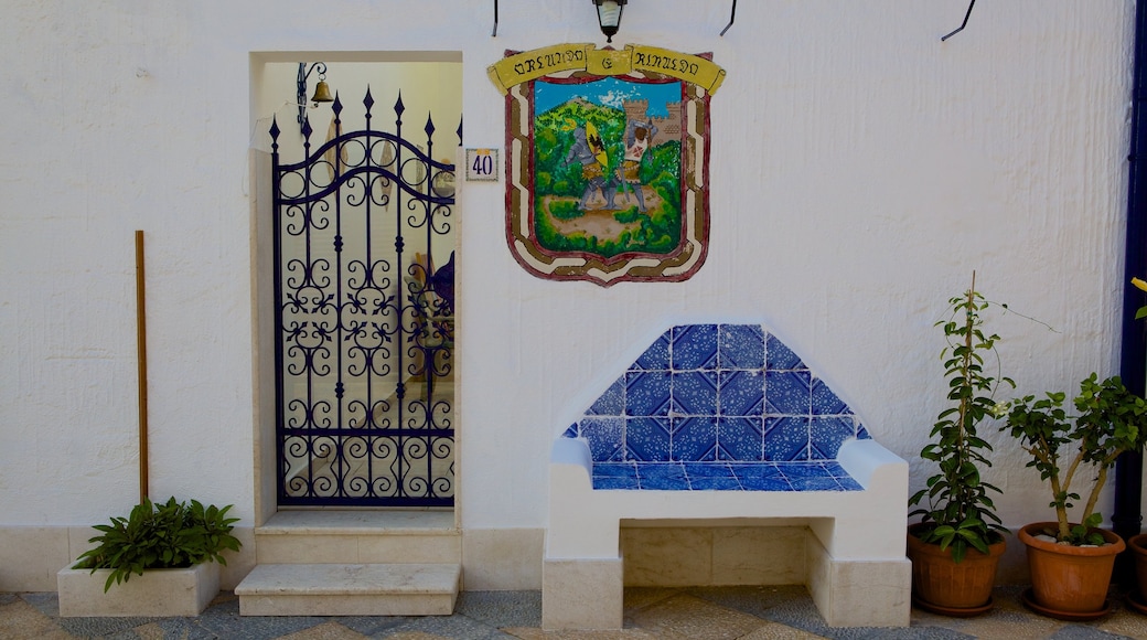 San Vito Lo Capo ofreciendo imágenes de calles y una casa
