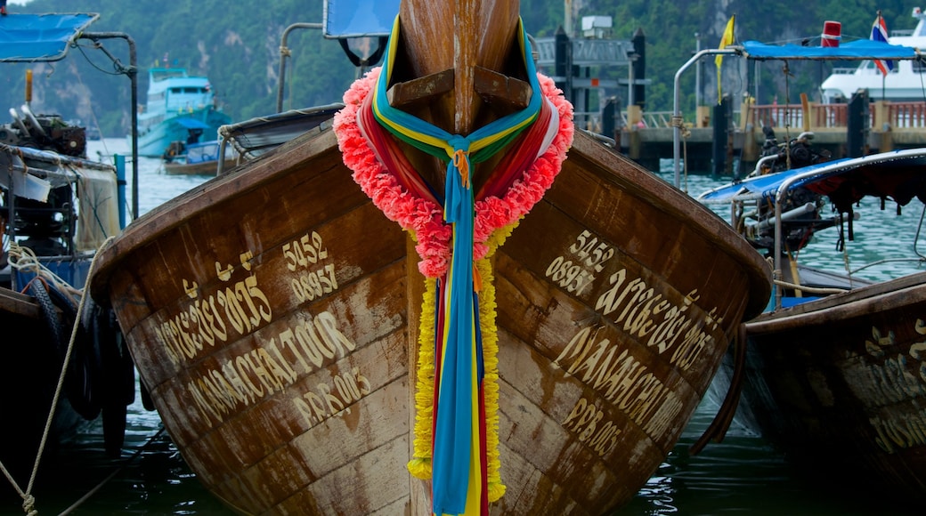 Ao Ton Sai Beach featuring boating