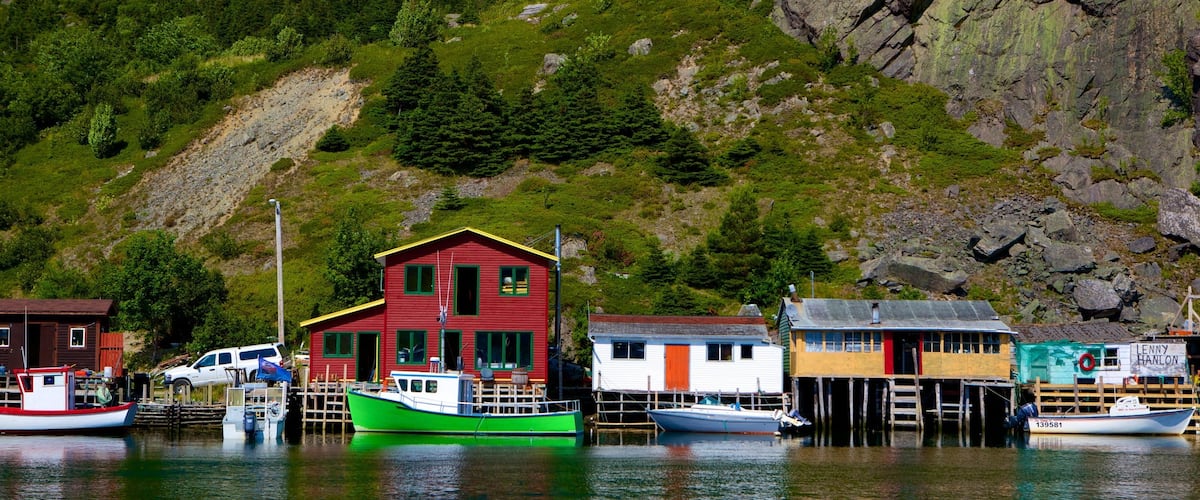 Quidi Vidi que incluye una marina