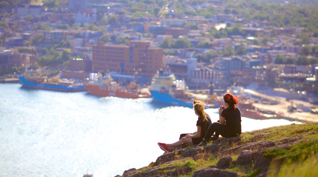 Signal Hill which includes general coastal views as well as a small group of people