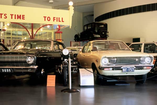 National Motor Museum mit einem Innenansichten