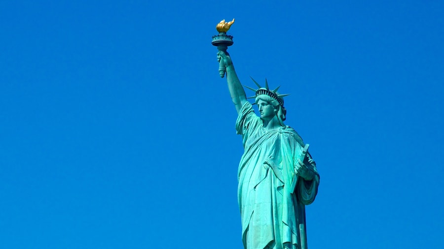 Statue of Liberty which includes heritage elements, a statue or sculpture and a monument