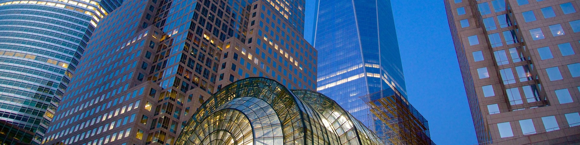 World Financial Center ofreciendo una ciudad y un rascacielos